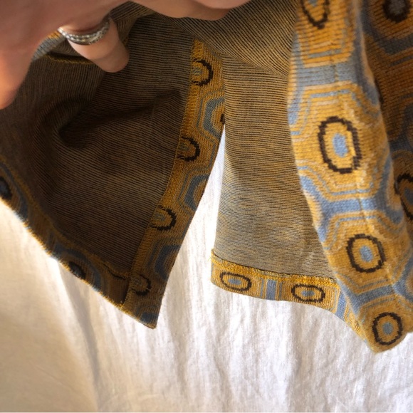 Zara two piece skirt and off shoulder top stretch knit modern pattern S - Picture 6 of 9